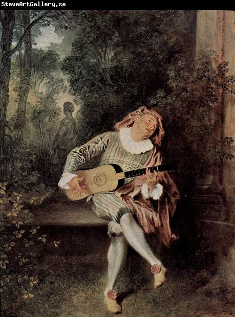 Jean-Antoine Watteau Mezzetin